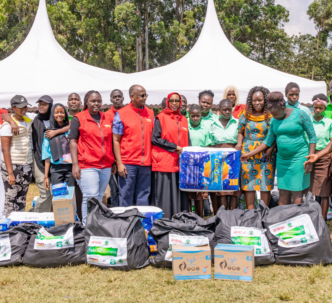 Breaking Barriers: Sanitary Towels Distribution in Partnership with Sidian Bank